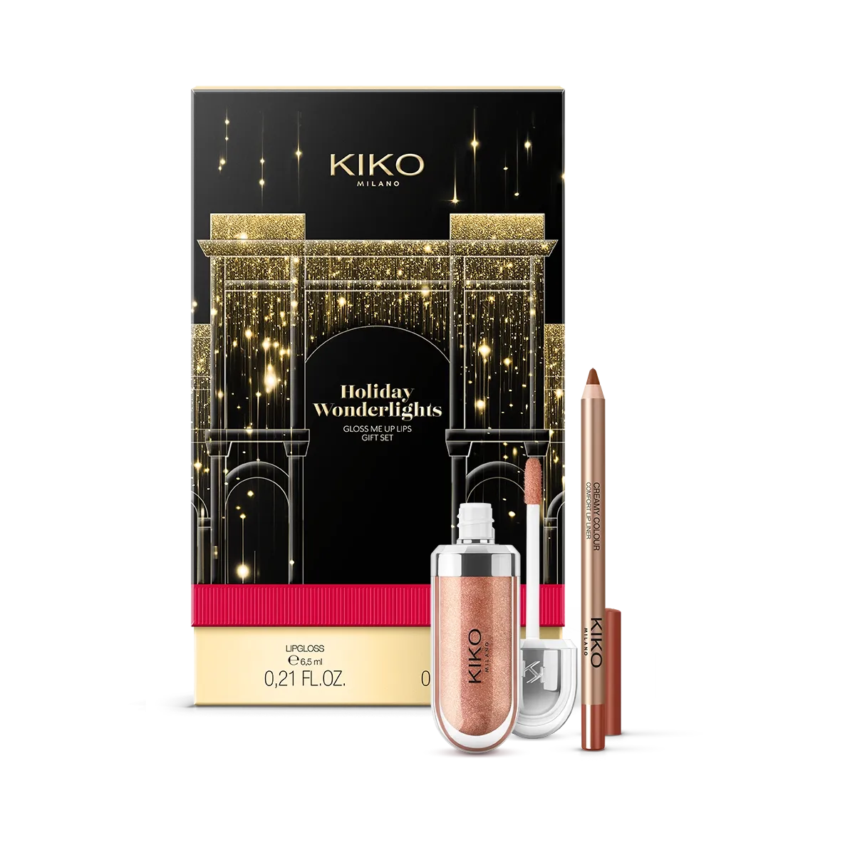 Conjunto Presente Brilho Avelã Elegante 3