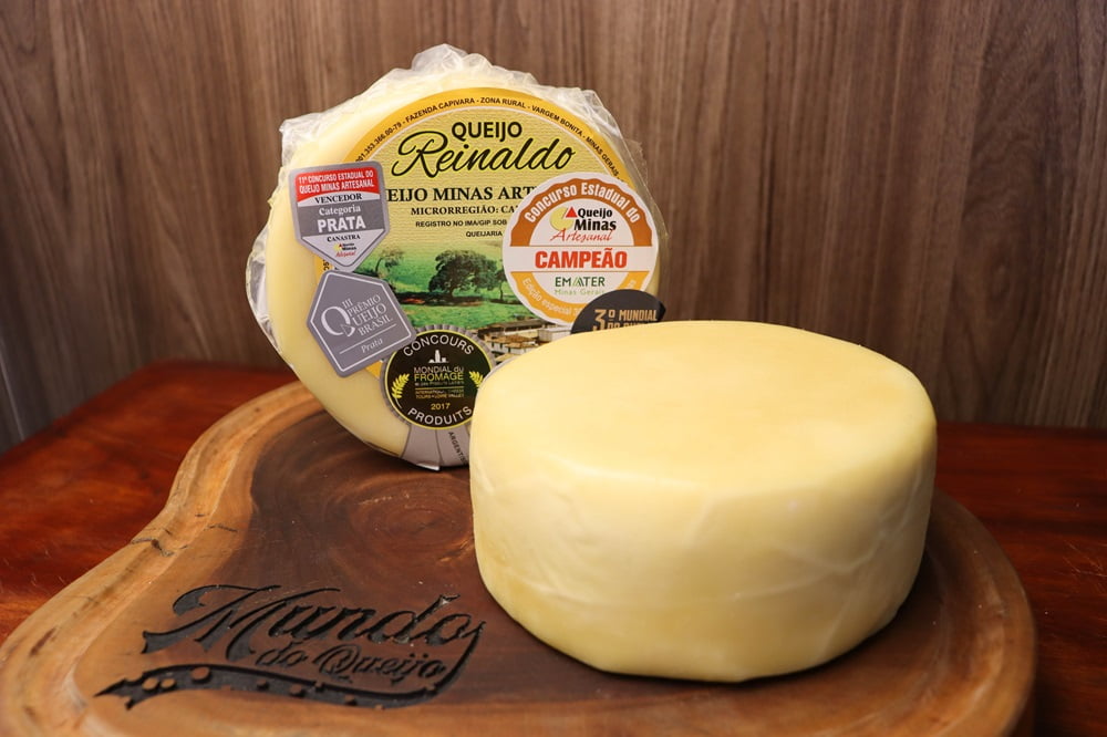 QUEIJO DO REINALDO PREMIADO OURO - QUEIJO CANASTRA TRADICIONAL - 800G 7
