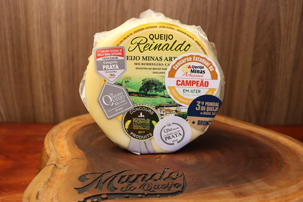 QUEIJO DO REINALDO PREMIADO OURO - QUEIJO CANASTRA TRADICIONAL - 800G 6