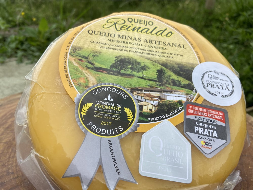 QUEIJO DO REINALDO PREMIADO OURO - QUEIJO CANASTRA TRADICIONAL - 1 KG 1