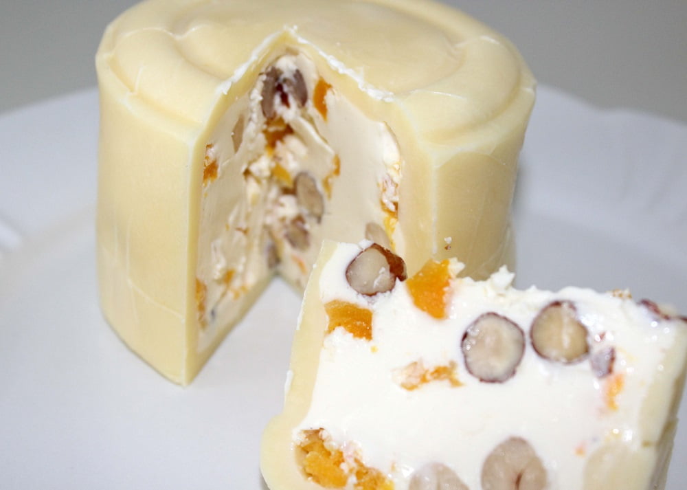QUEIJO TRUFADO DAMASCO E AVELÃ BOM DA FAZENDA 600G 4
