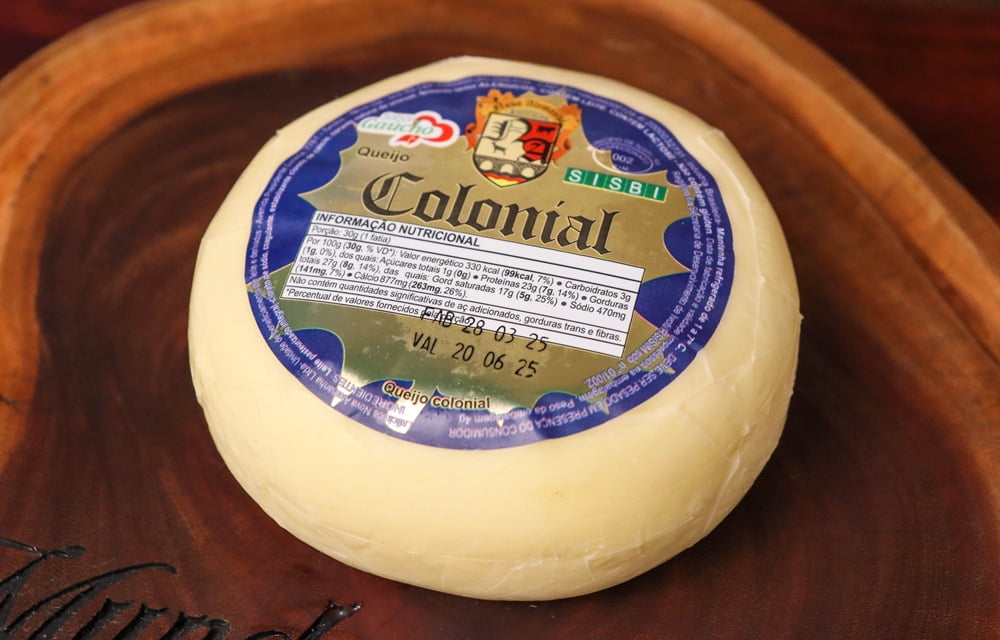 QUEIJO COLONIAL CREMOSO NOVA ALEMANHA 600G 2