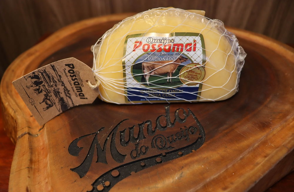 QUEIJO COLONIAL MEIA CURA - METADE 350G 3