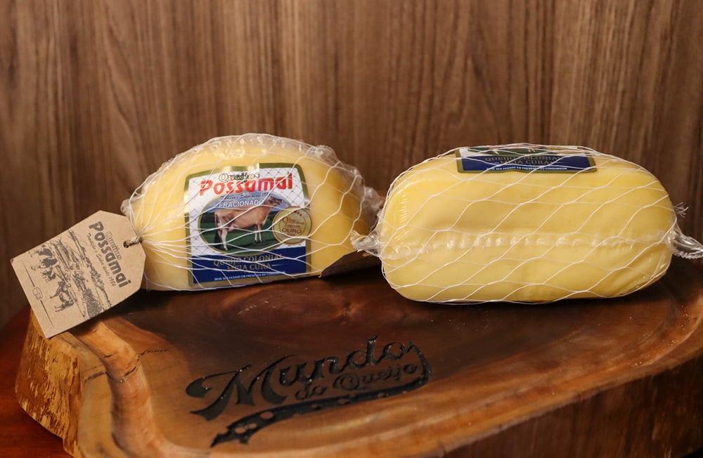 QUEIJO COLONIAL MEIA CURA - METADE 350G 1