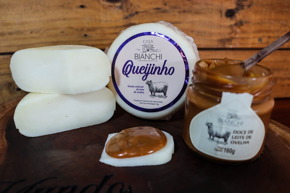 QUEIJINHO DA CASA BIANCHI - LEITE DE OVELHA - PREMIADO OURO 200G 4