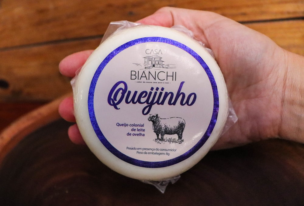 QUEIJINHO DA CASA BIANCHI - LEITE DE OVELHA - PREMIADO OURO 200G 5
