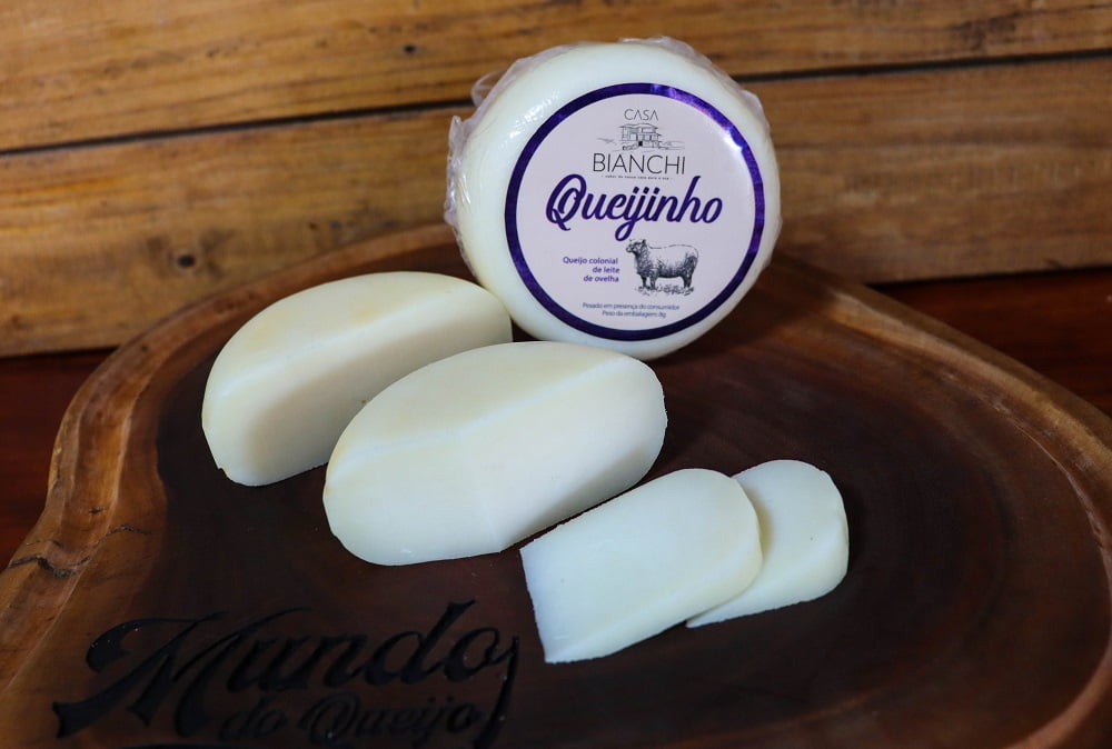 QUEIJINHO DA CASA BIANCHI - LEITE DE OVELHA - PREMIADO OURO 200G 6