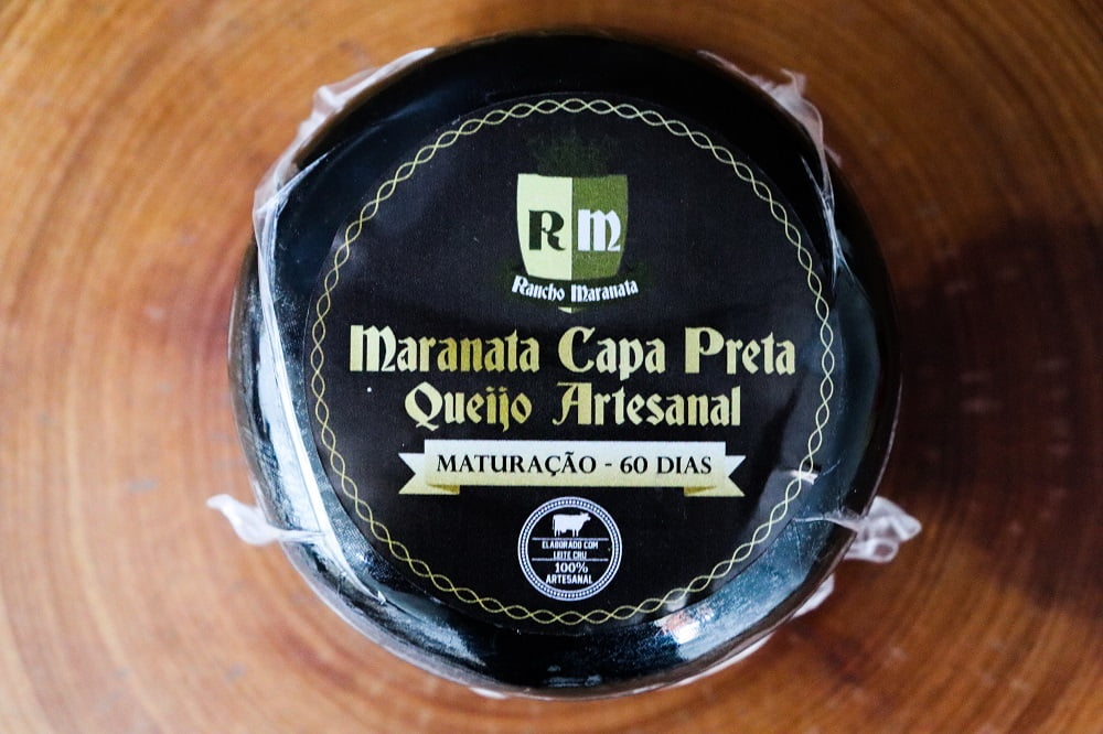 QUEIJO MARANATA CAPA PRETA MATURAÇÃO 60 DIAS PREMIADO OURO 450G 3