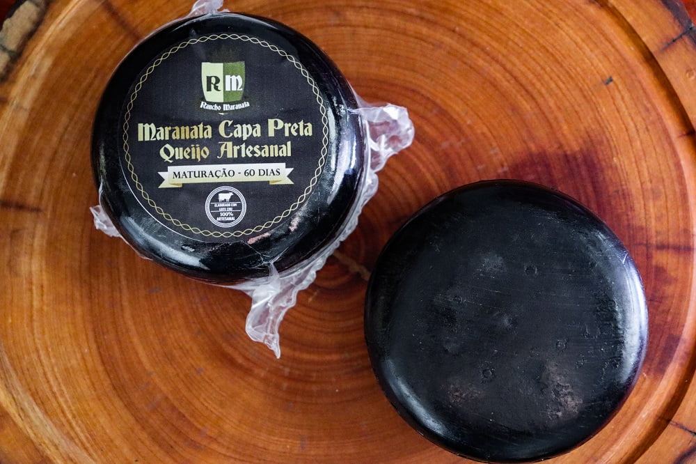 QUEIJO MARANATA CAPA PRETA MATURAÇÃO 60 DIAS PREMIADO OURO 450G 2