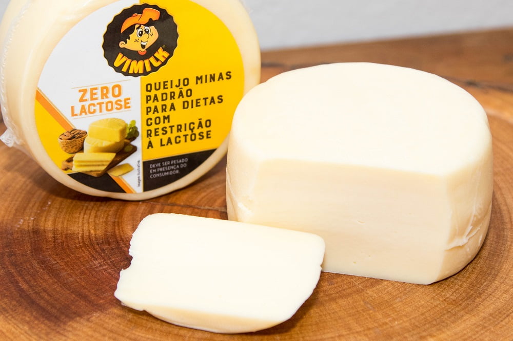 QUEIJO SEM LACTOSE - QUEIJO MINAS PADRÃO ZERO LACTOSE VIMILK PESO 500G 1