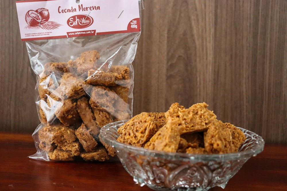 COCADA MORENA MACIA DE PEDAÇO 400G 2