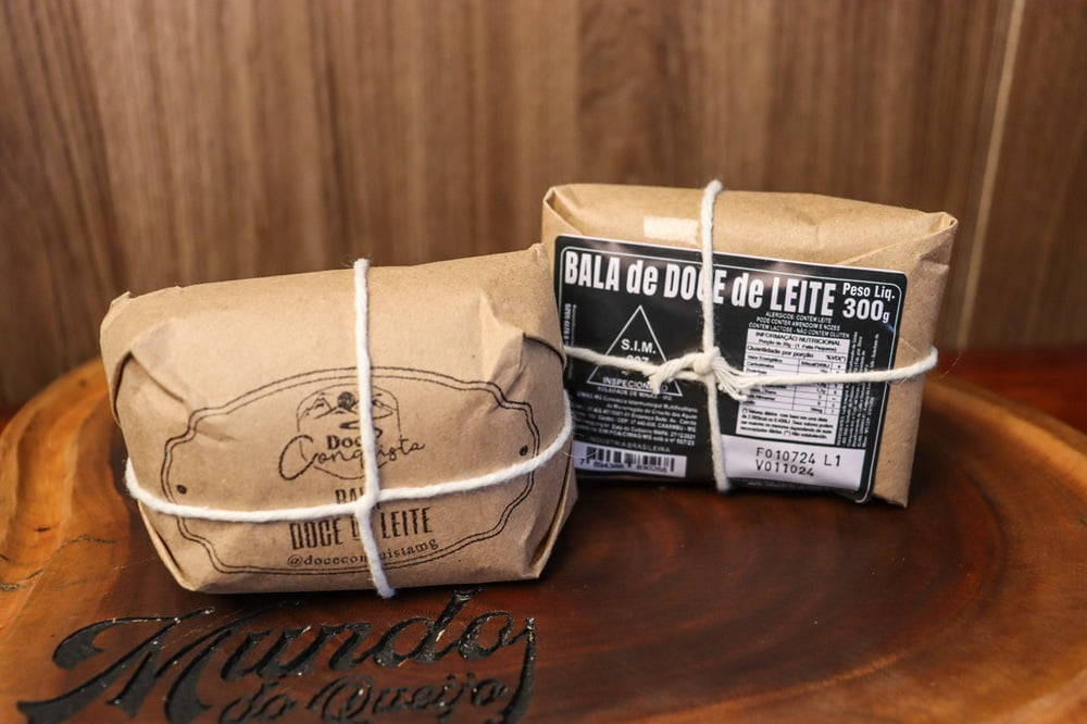 BALA DE DOCE DE LEITE CONQUISTA 300g 8