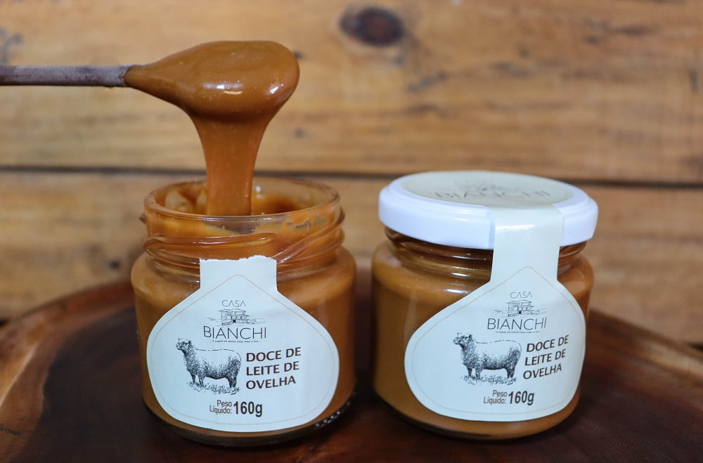 DOCE DE LEITE DE OVELHA CASA BIANCHI - PREMIADO BRONZE 160GR 3