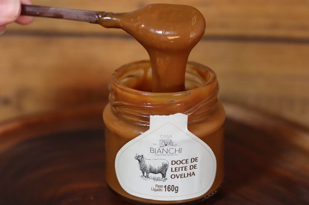 DOCE DE LEITE DE OVELHA CASA BIANCHI - PREMIADO BRONZE 160GR 1