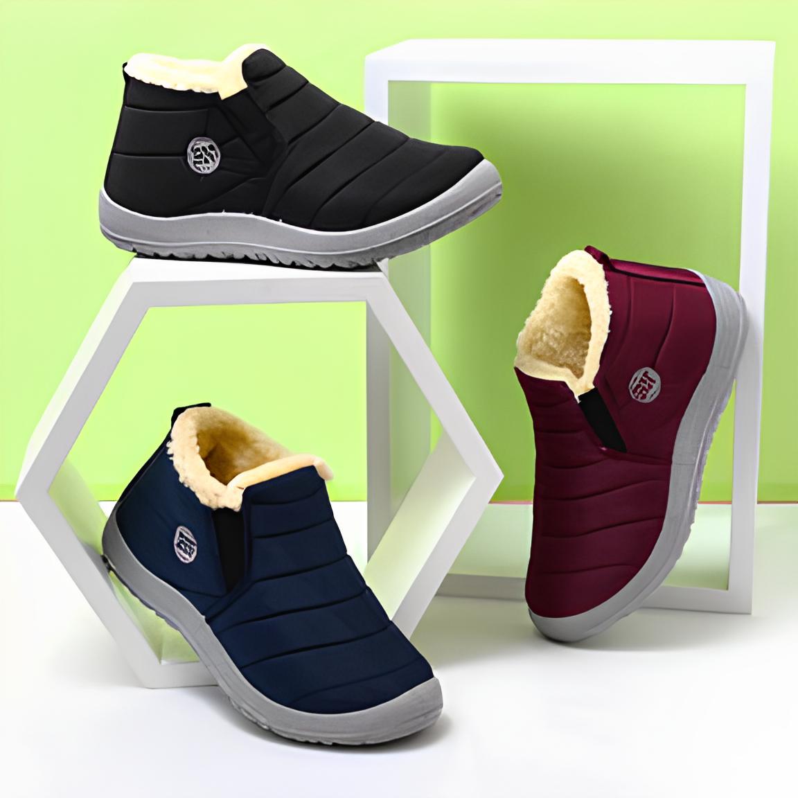 Kit Pantufa + Bota de Inverno Impermeável Unissex 2