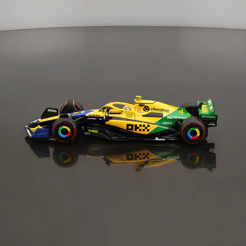 Miniatura 1:43 Mclaren MCL38 Senna Tribute (2024) - 13cm 2