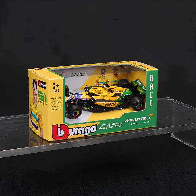Miniatura 1:43 Mclaren MCL38 Senna Tribute (2024) - 13cm 4