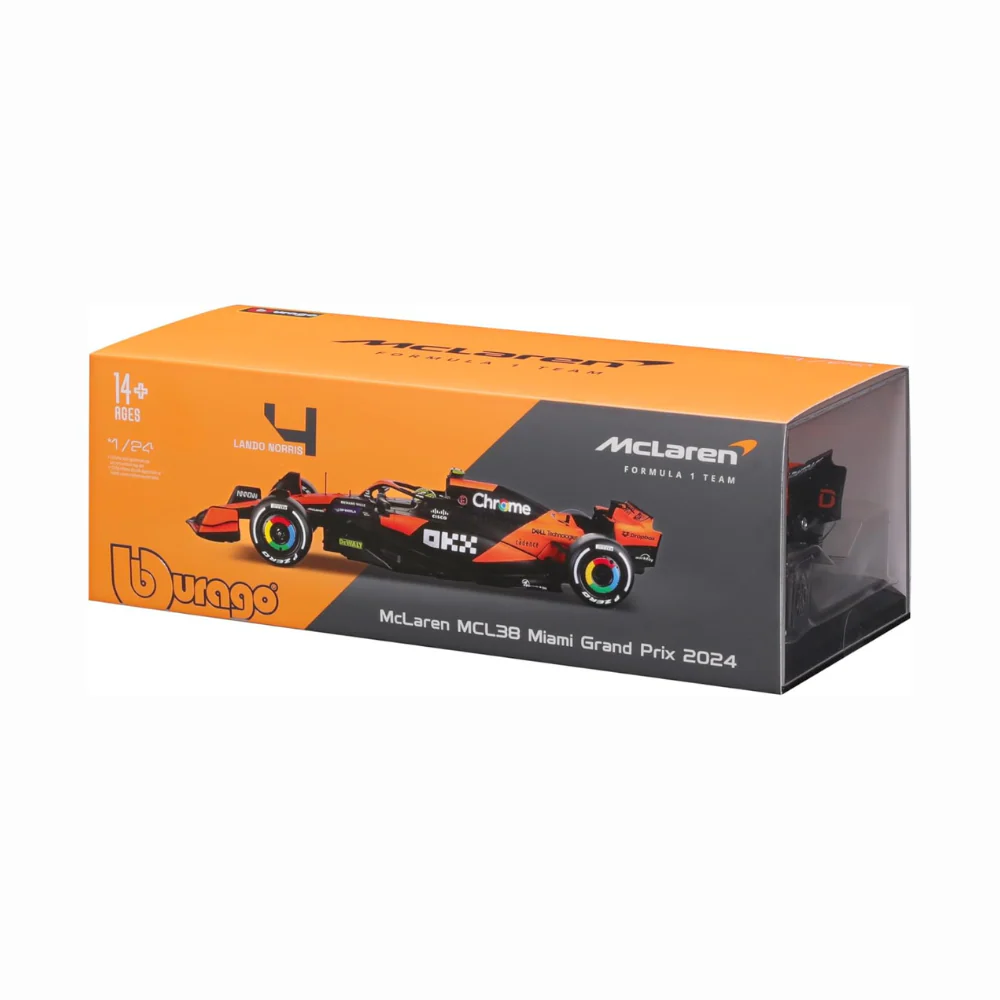 Miniatura 1:24 Mclaren MCL38 (2024) - 24cm 7