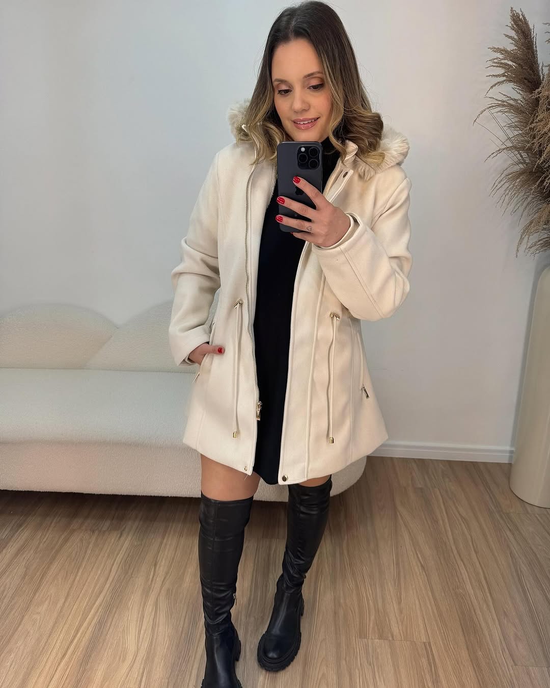 Parka peluciada 1