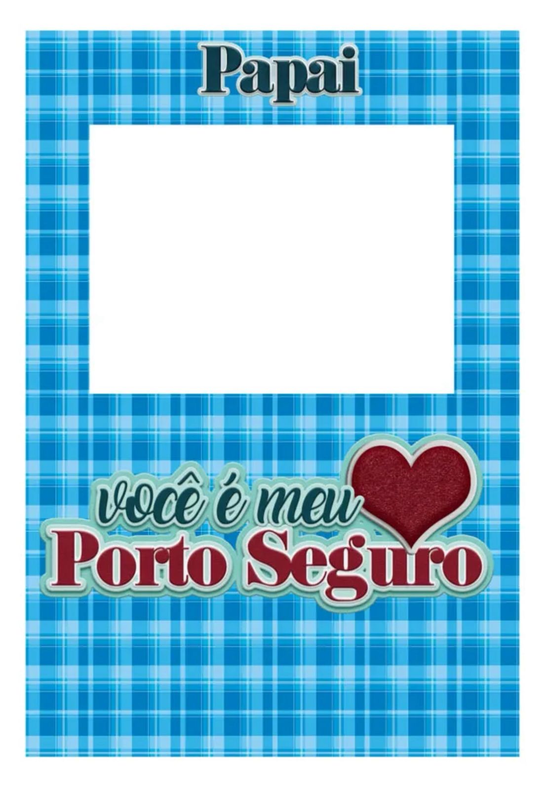 Estrutura mais painel Retangular Interativo Vazado – Dia dos Pais |  4