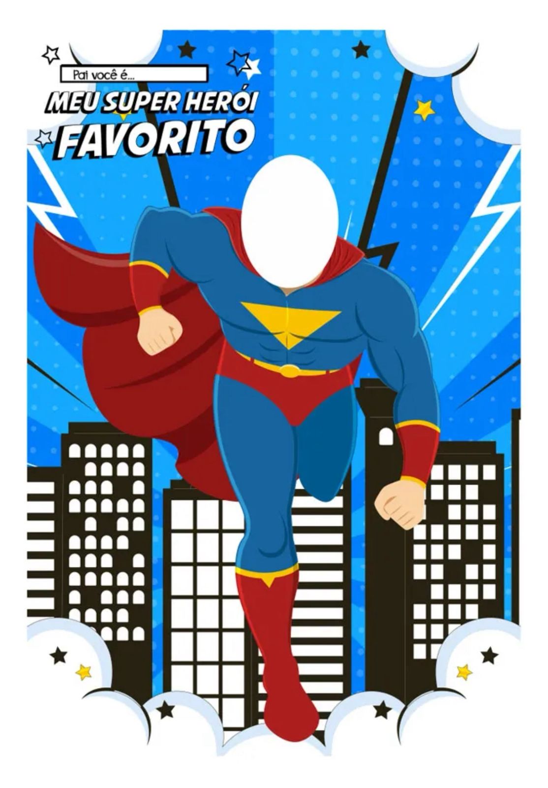 Estrutura mais painel Retangular Interativo Vazado – Dia dos Pais |  7