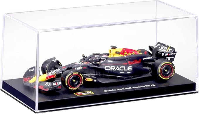 MINIATURA F1 Red Bull Rb20 2024 Com Piloto Max Verstappen Burago 1/43 2