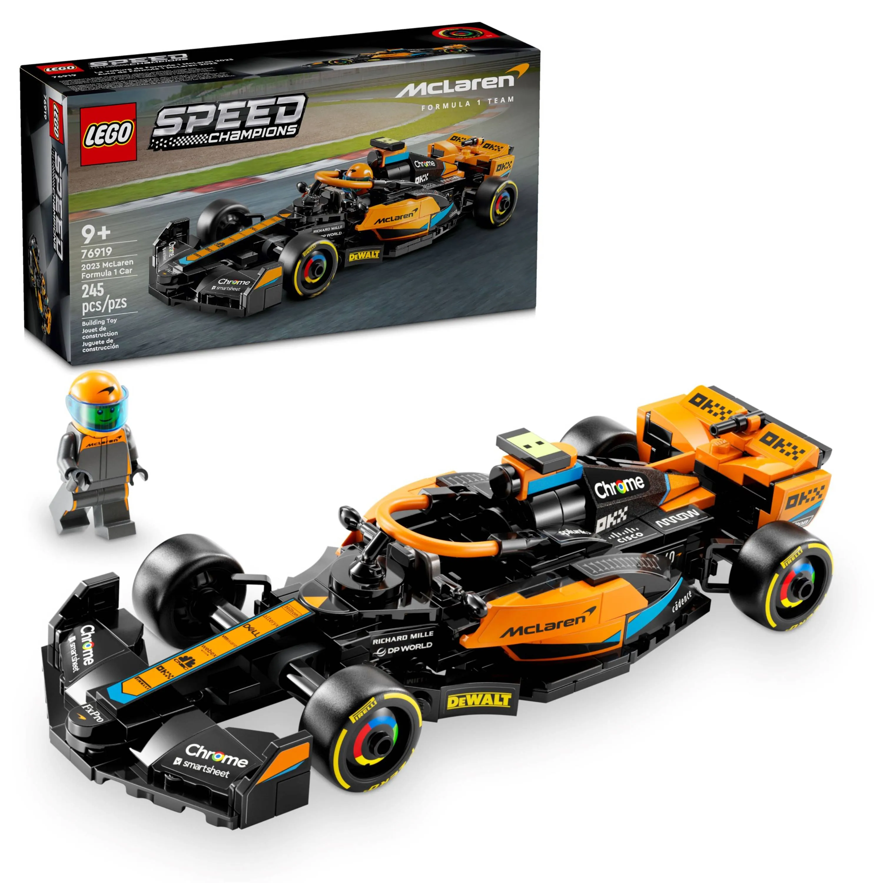 LEGO Speed Champions - Carro de corrida de Fórmula 1 da McLaren 1