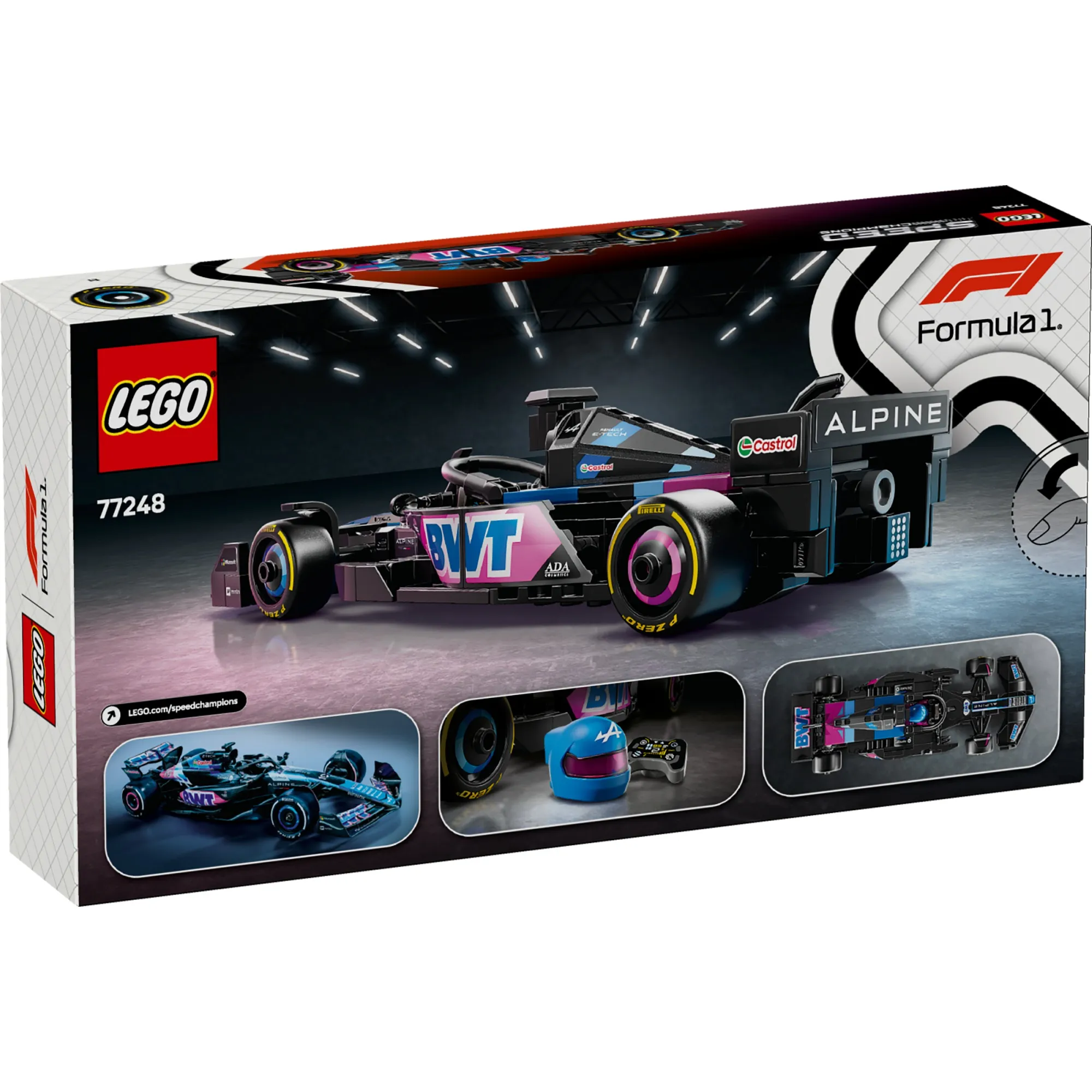 LEGO Speed Champions - BWT Alpine F1® Team A524 3