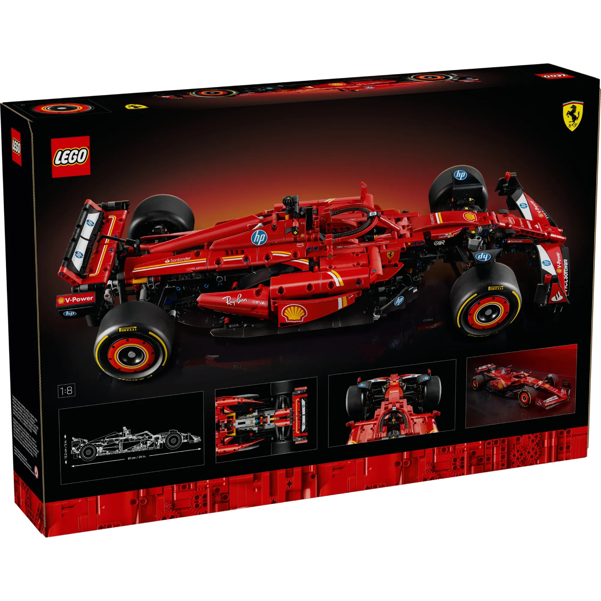 LEGO Technic™ - Carro Ferrari SF-24 F1 3