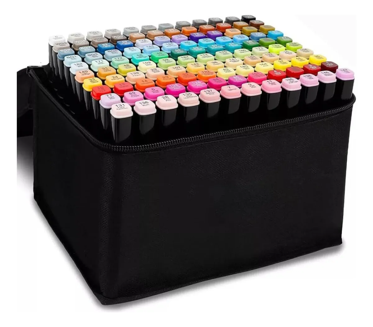 Kit Completo Bobbie Goods Premium - Livro Capa Dura + 60 Canetas Touch Dupla Ponta + Bolsa Organizadora 1