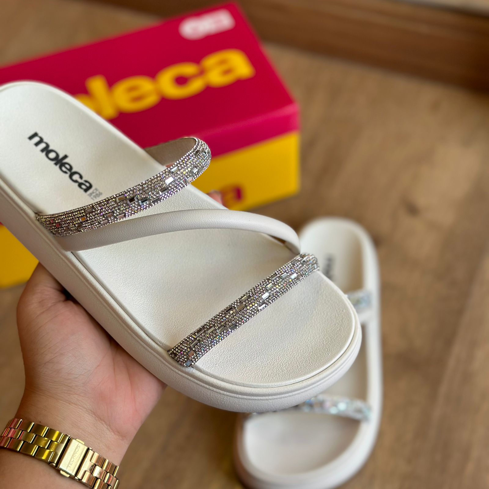 Papete Tira Strass Moleca 2