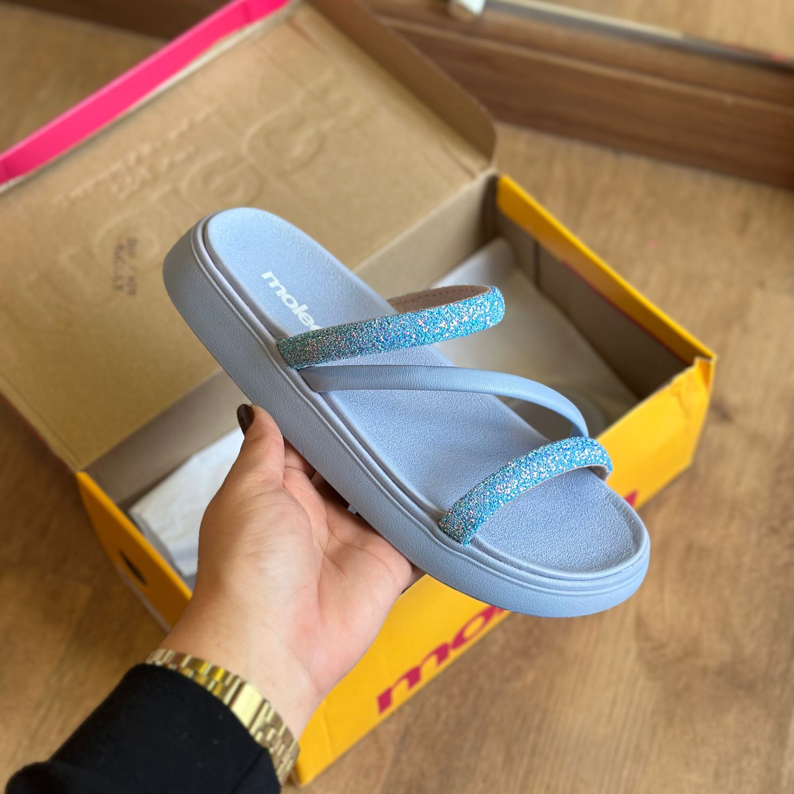 Papete Tira Strass Moleca 4