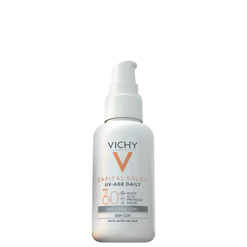 Vichy UV-Age Daily Sem Cor FPS 60 - Protetor Solar Facial 40g 1