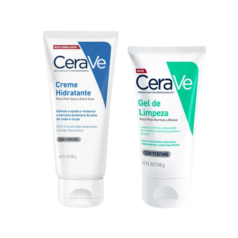 Kit  - Creme Hidratante Corporal 200g + Gel Facial De Limpeza 150g 1