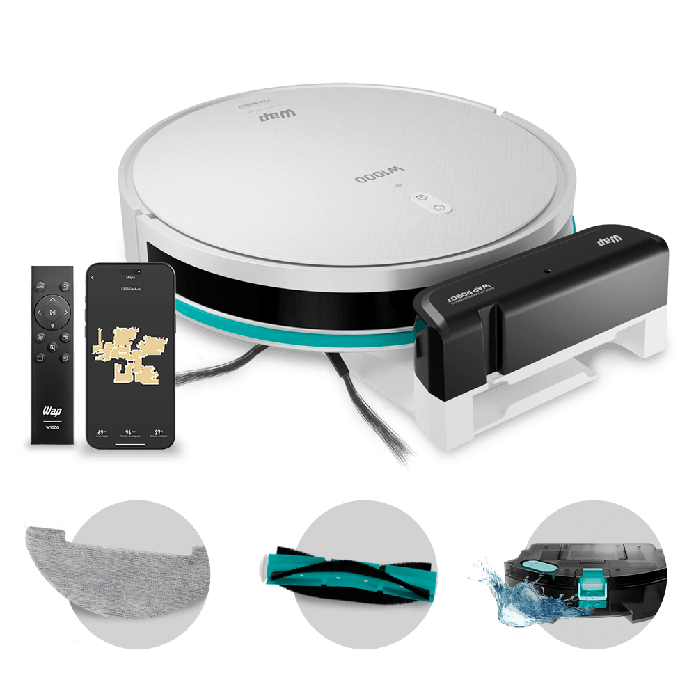 Robô Aspirador de Pó WAP Robot W1000 1