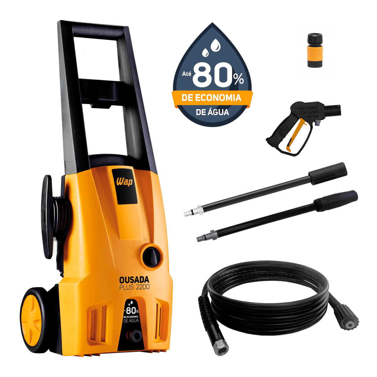Lavadora de Alta Pressão 1500W 1750PSI WAP Ousada Plus 2200  4