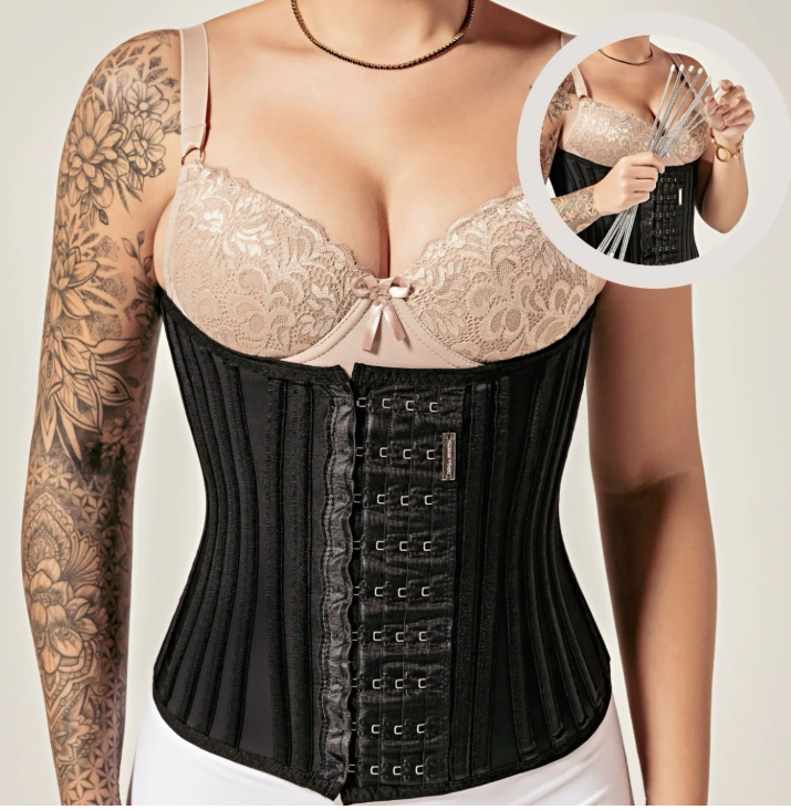 Cinta Modeladora 33 Barbatanas de Aço + Brinde Exclusivo: 3 Calcinhas Modeladoras 2