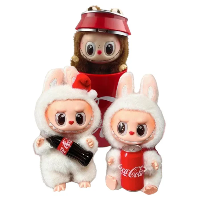 Boneco Labubu Coca Exclusivo 2