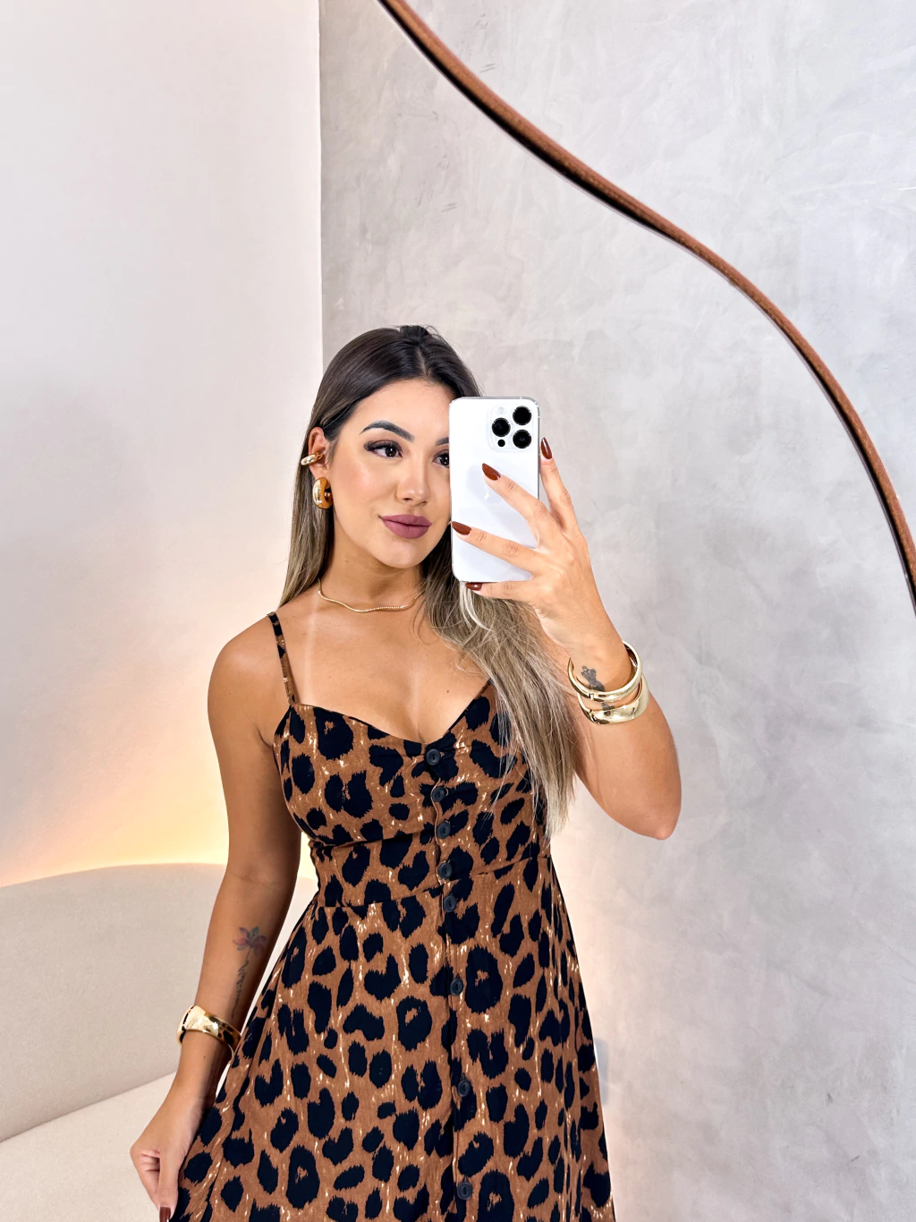 Vestido Helena (Animal print) 2