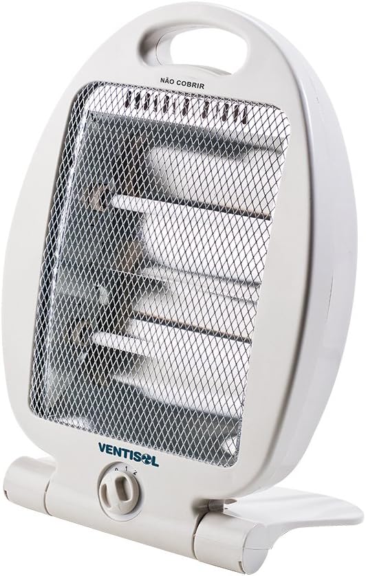 Aquecedor Doméstico Quartzo, Branco, 127v, Ventisol 1