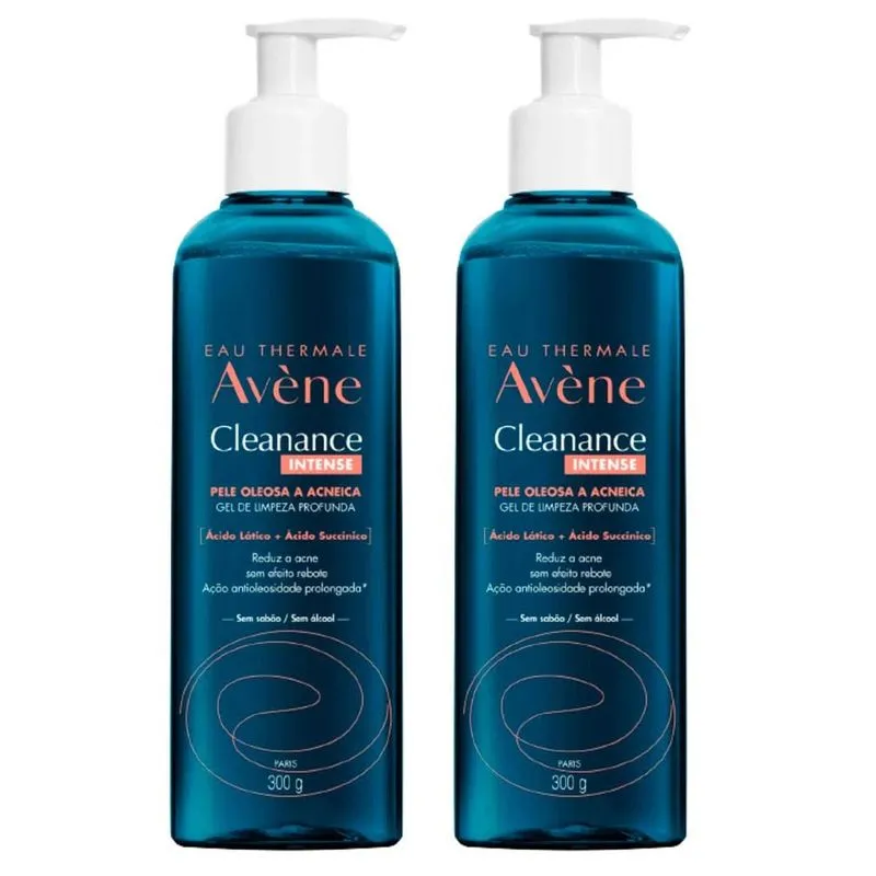 Cleanance Intense Kit com 2 Unidades - Gel de Limpeza Facial - 300g Kit 1