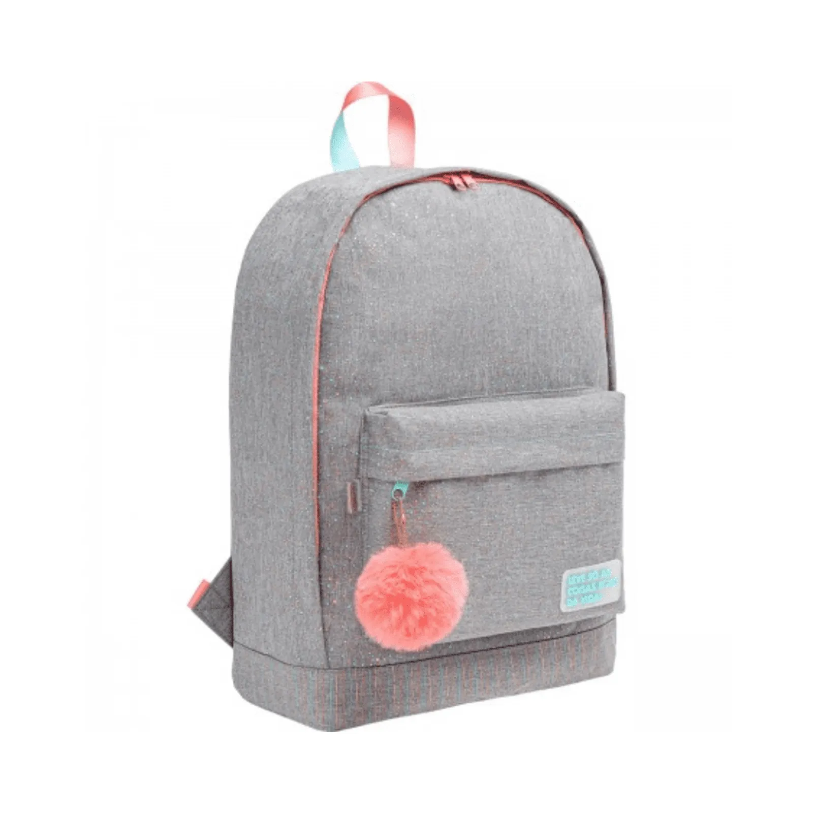 Mochila de Costas Dots Cinza CINZA 3