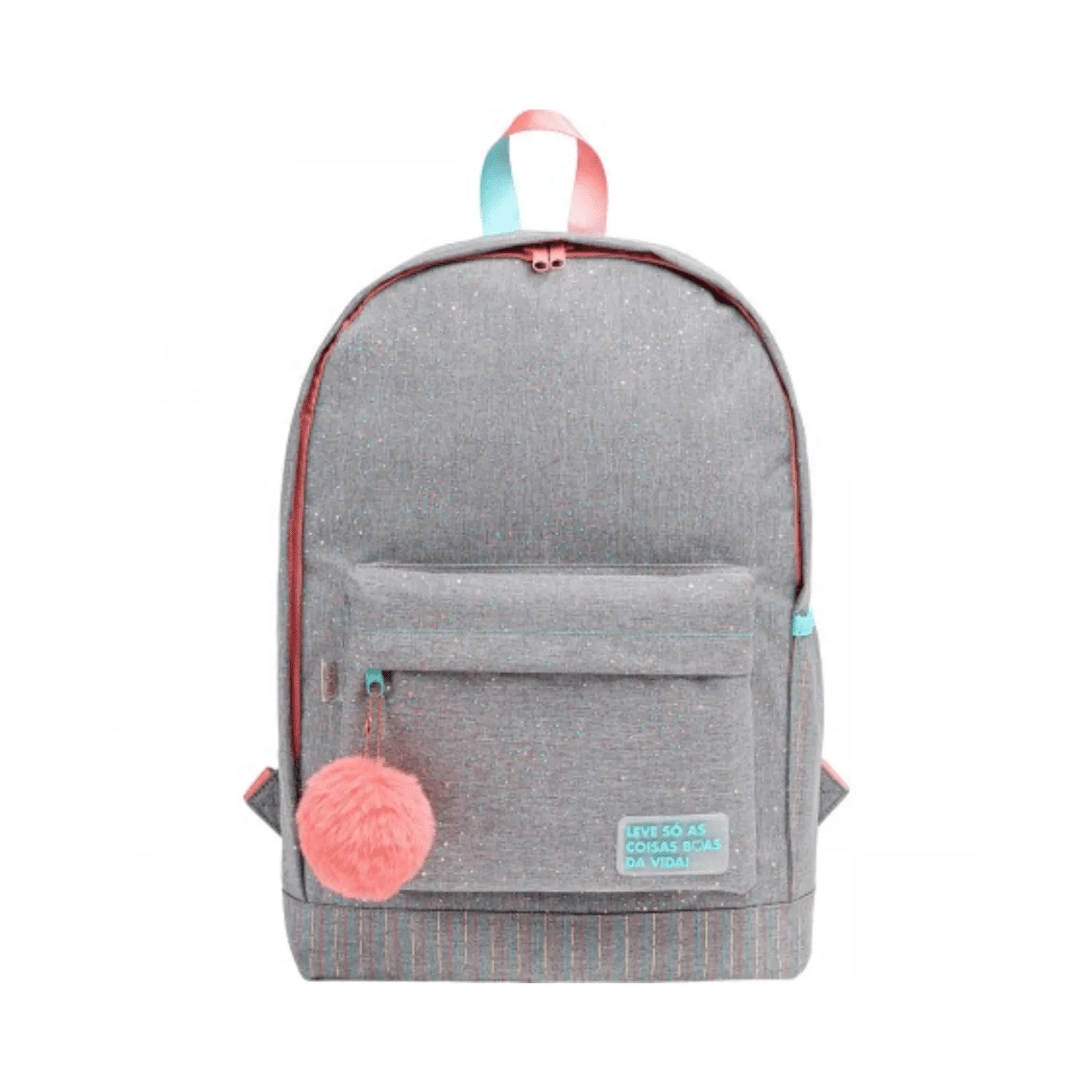 Mochila de Costas Dots Cinza CINZA 4
