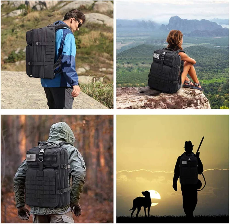 Bolsa Tática – Mochila Tática Militar 40L ( FRETE GRÁTIS ) 6