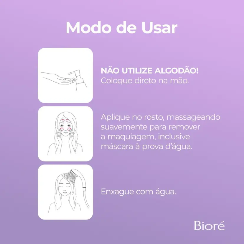 Refil Bioré Make Up Remover Cleansing Oil - Óleo Demaquilante 230ml 4