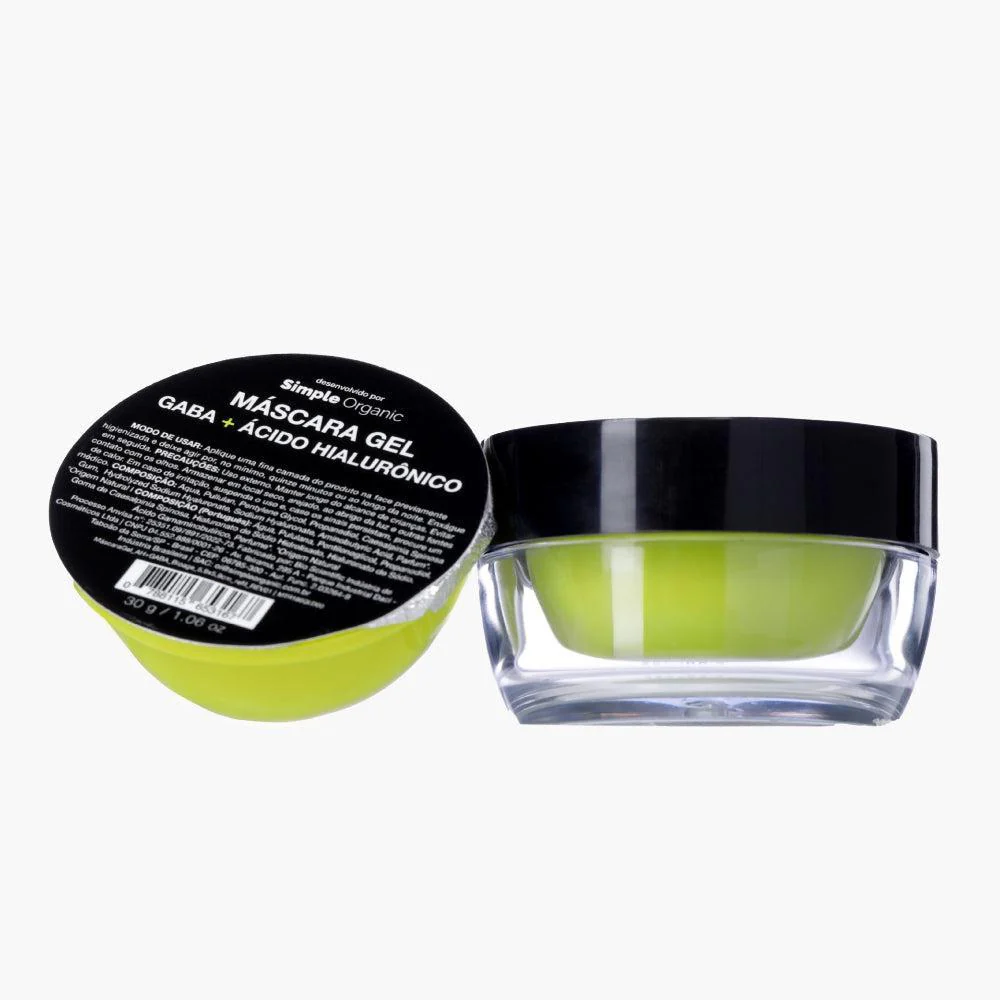 Refil Máscara Gel: Ácido Hialurônico + Gaba 1