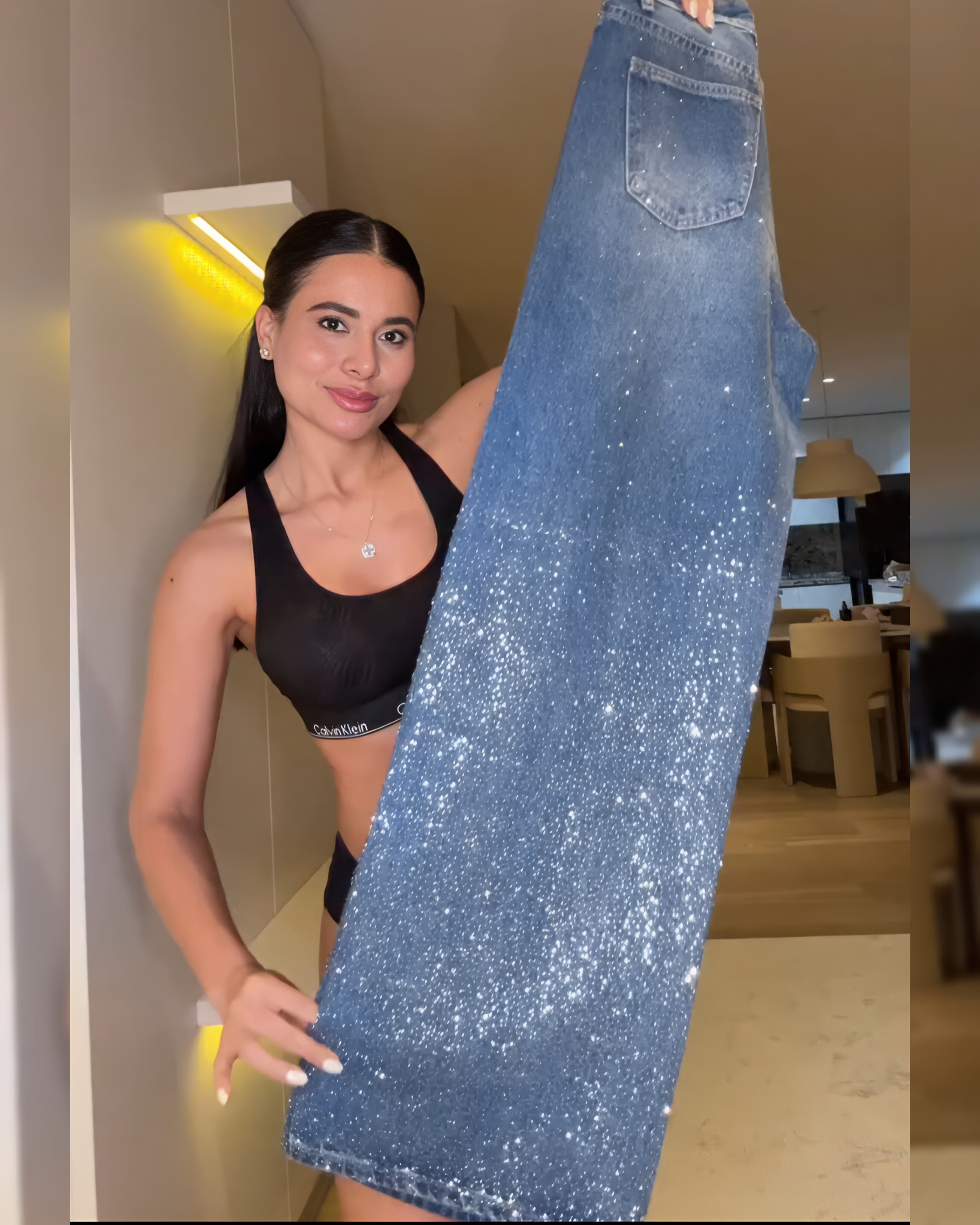 Calça Wide Leg Glitter Dream✨ 5