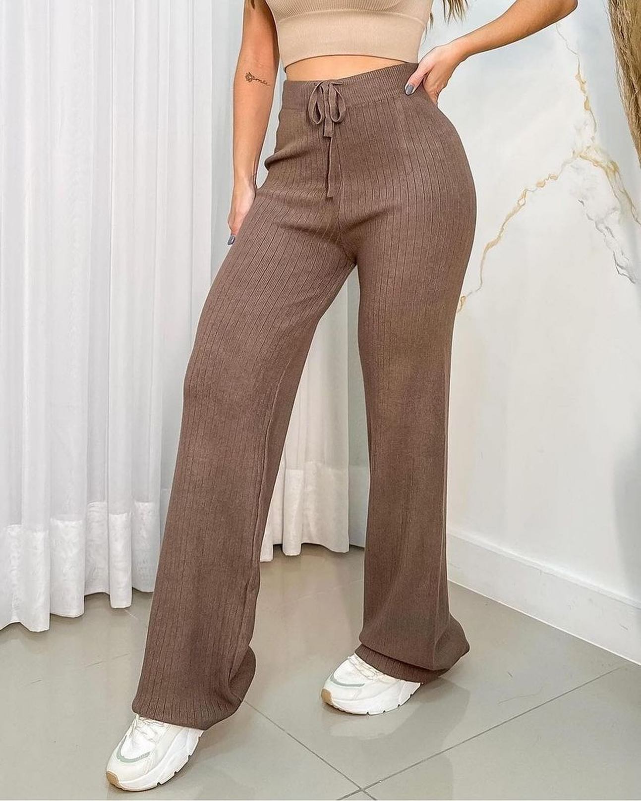 CALÇA PANTALONA MODAL LÃ  4