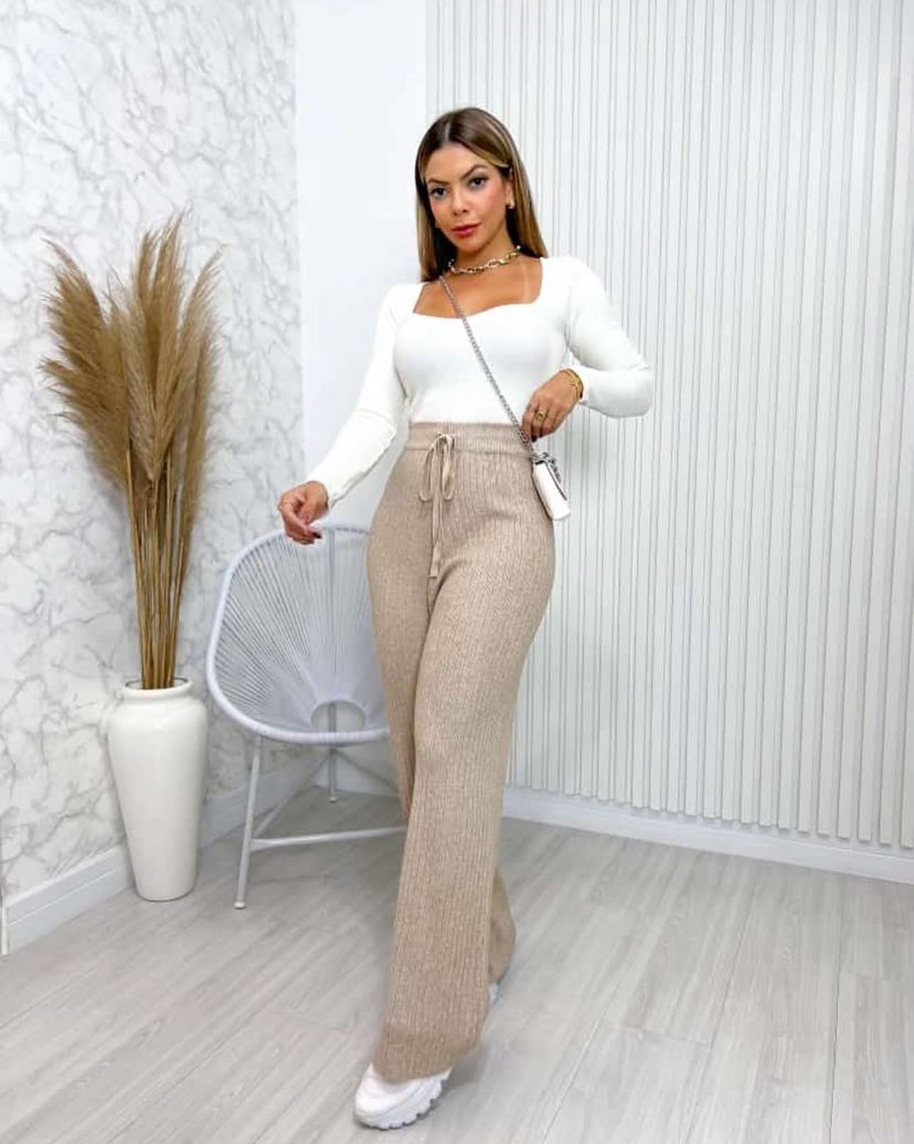 CALÇA PANTALONA MODAL LÃ  5