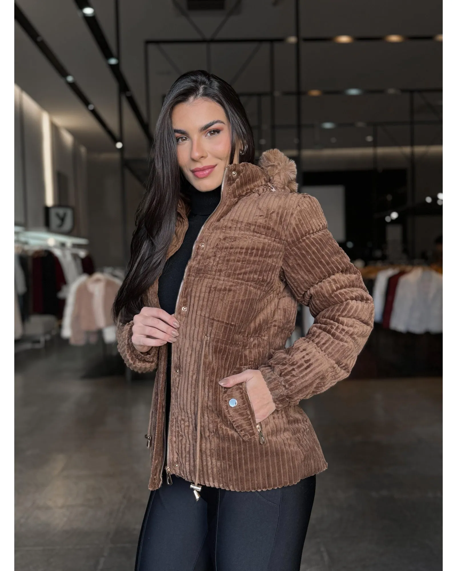 Parka Veludo Cotelê  1